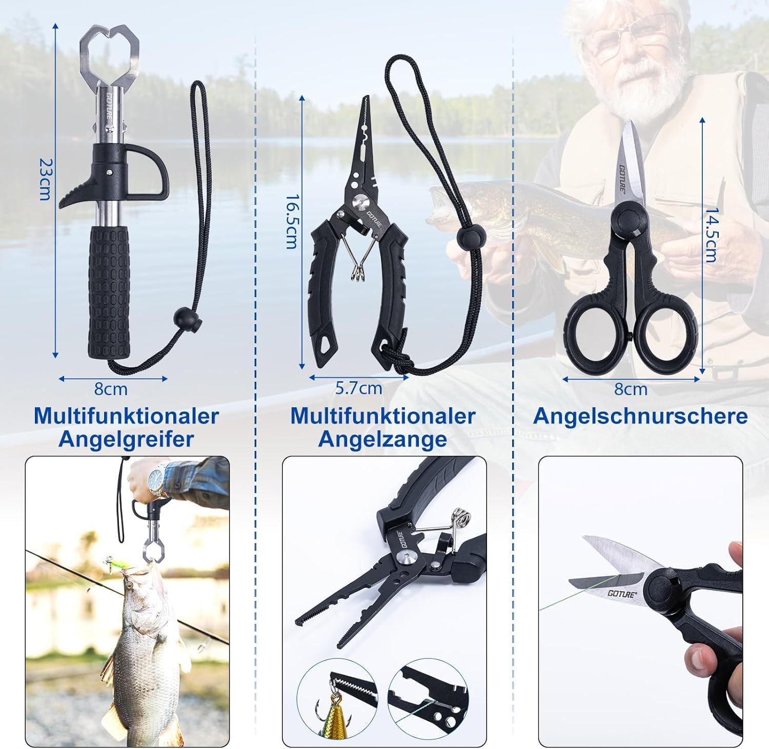 Goture 1.8M-2.7M Fishing Rod a - đánh giá và giá Freshwater Line